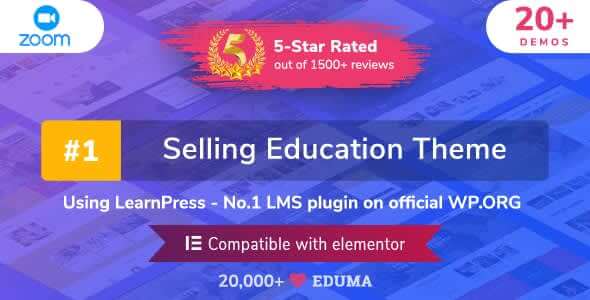 Eduma 4291 Nulled Education WordPress Theme