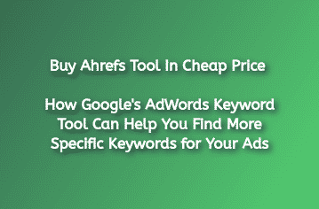 Buy Ahrefs tool In Cheap Price