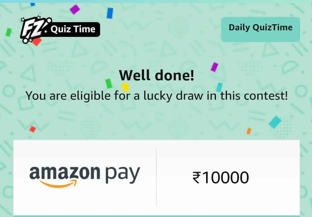 Amazon Quiz Answers Today 18 December 2021 Win 10000 2 Amazon Quiz Answers Today 18 December 2021 Win 10000