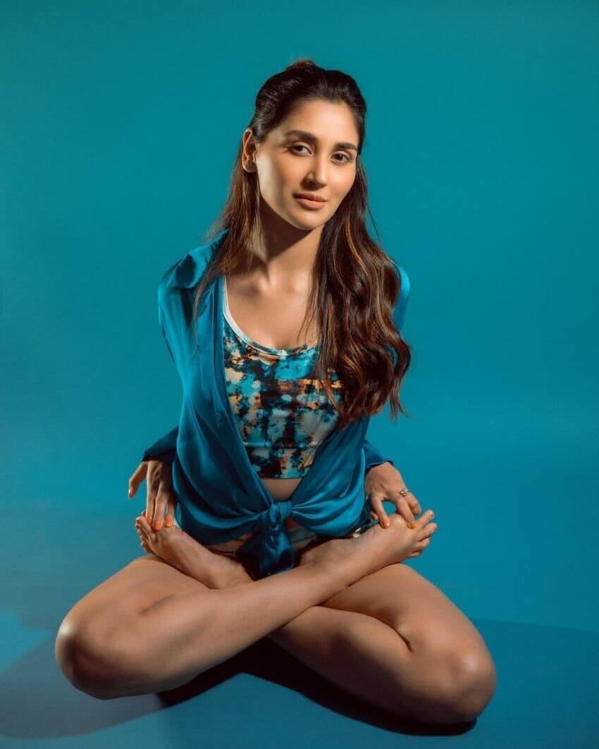 nikita dutta latest yoga poses viral on internet 1658825216130